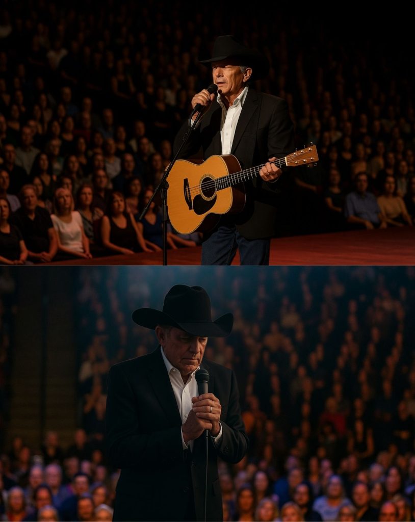 BREAKING Strait Sings Rarely Performed Song at Benefit Concert