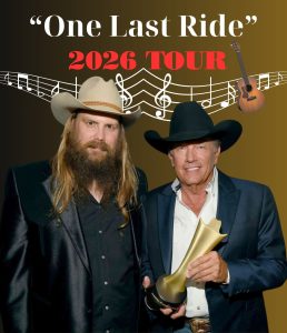 George Strait and Chris Stapleton Announce 2026 ‘ONE LAST RIDE’ Tour, A
